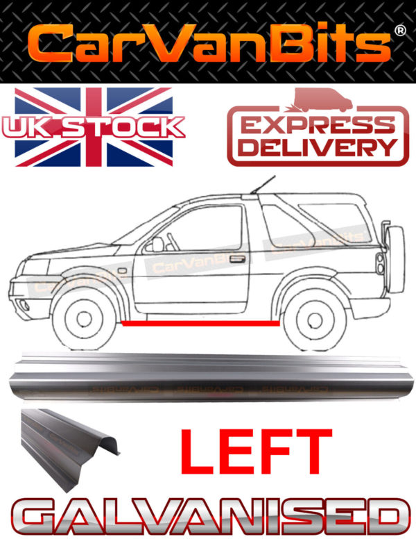 For Land Rover Freelander 35 Door 97 06 Sill Repair Upper Body Rust Panel Left 374189977629