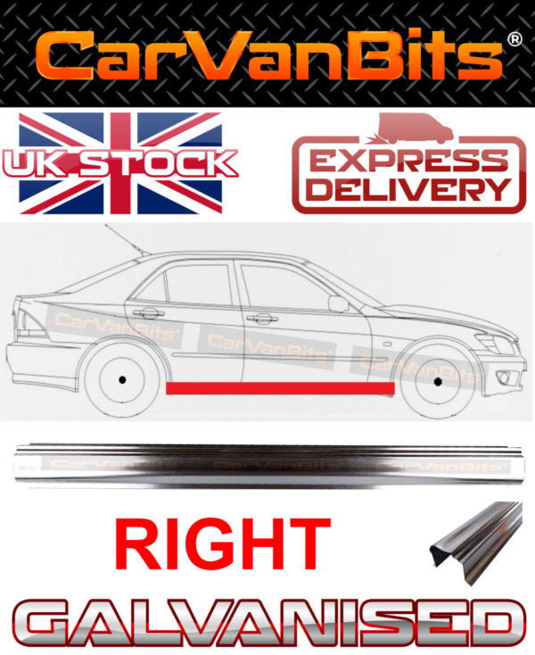 For Lexus Is 200 300 Xe1 98 05 Sill Repair Body Rust Outer Panel 175cm Right 374115597929