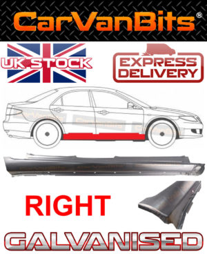 For Mazda 6 Gg Gy 02 07 4d 5d Full Sill Repair Body Rust Outer Panel Right 374259915799