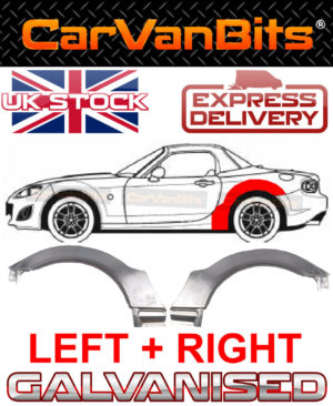 For Mazda Mx5 Mx 5 Nc 05 14 Rear Wheel Arch Wing Fender Repair Body Panel Pair 373398442219