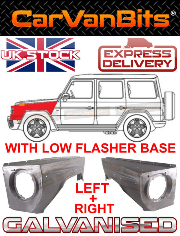 For Mercedes G Class W460 W461 79 92 Front Fender Wing Repair Body Rust Panel X2 374373642409