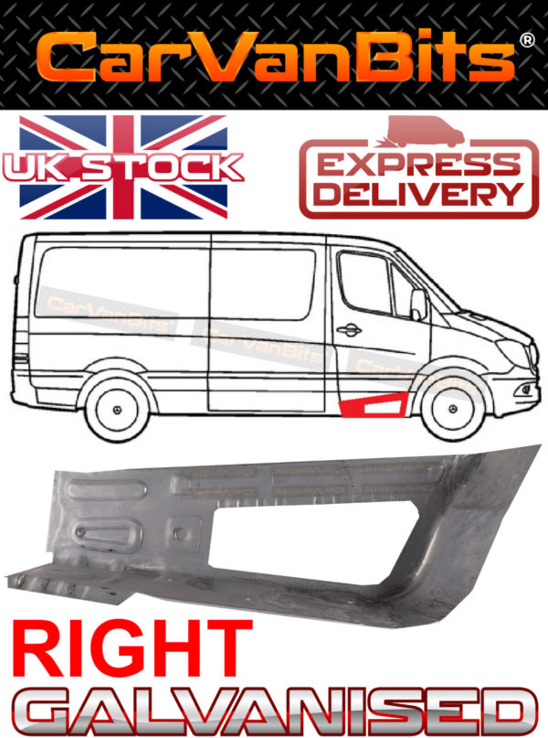 For Mercedes Sprinter Vw Crafter 06 18 Front Inner Sill Doorstep Repair Panel 374259915899