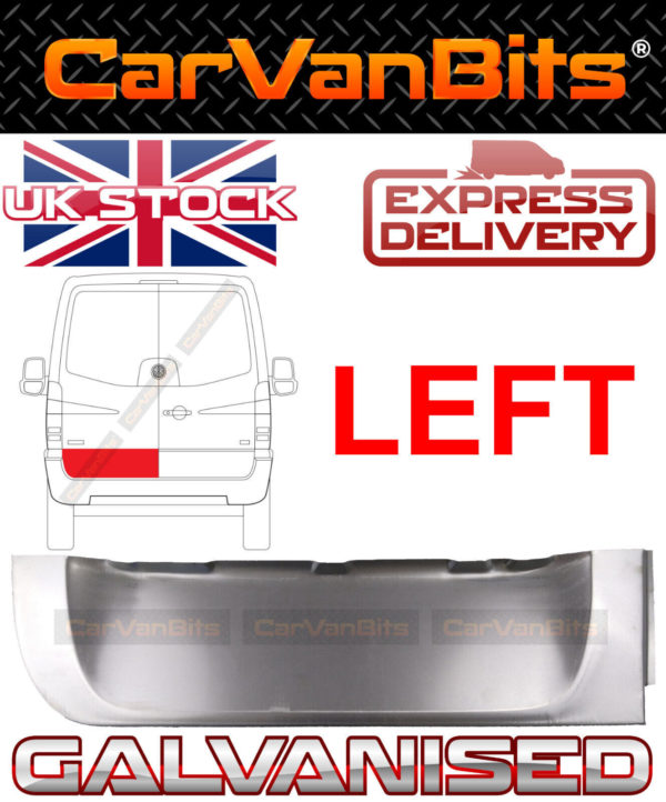 For Mercedes Sprinter Vw Crafter 06 18 Rear Door Skin Repair Panel Lower Outer 373637159959