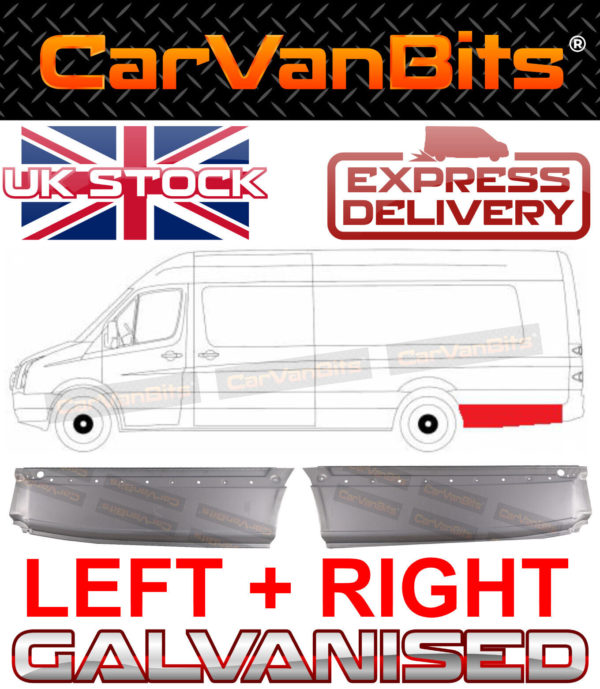 For Mercedes Sprinter Vw Crafter Xlwb 06 18 Behind Rear Wheel Arch Repair Panel 374374810679