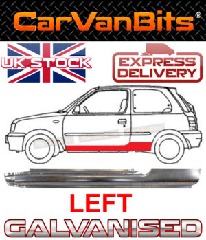 For Nissan Micra K11 3 Door 92 03 Full Sill Repair Body Rust Outer Panel Left 374374900499