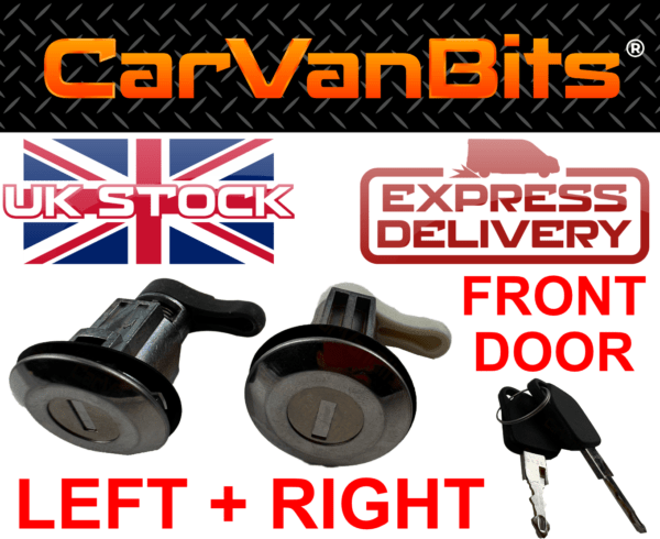 For Peugeot 106 1991 2003 Front Door Left Right Lock Set Switch Barrel Key Keys 375669037629