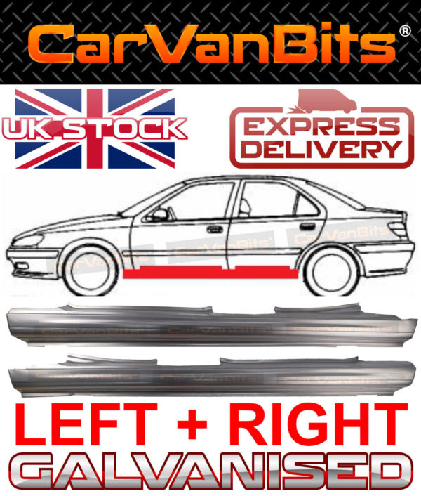 For Peugeot 406 95 04 Full Sill Repair Body Rust Outer Panel Galvanised Pair 373995275939