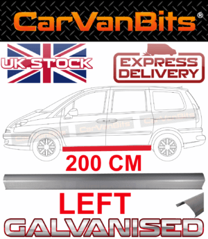 For Peugeot 807 Citroen C8 02 14 Sill Repair Lower Body Rust Outer Panel Left 375207184299