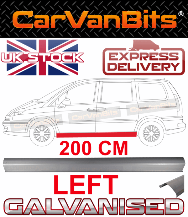 For Peugeot 807 Citroen C8 02 14 Sill Repair Lower Body Rust Outer Panel Left 375207184299