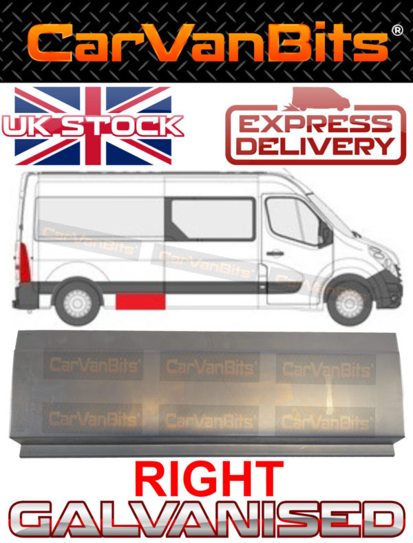 For Renault Master Movano Nv400 10 20 In Front Of Rear Arch Body Repair Panel Os 374383524529