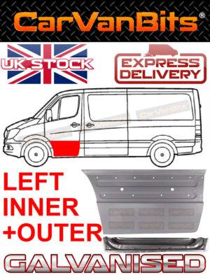 For Sprinter Vw Crafter 06 18 Front Door Body Repair Inner And Outer Panel Sill 374226482599