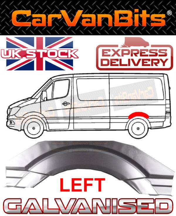 For Sprinter Vw Crafter 06 18 Rear Wheel Arch Repair Body Rust Outer Panel Low 374226561889