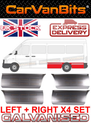 For Sprinter Vw Lt 95 06 Lwb In Front Behind Rear Arch Repair Sill Panel Set 374151283599