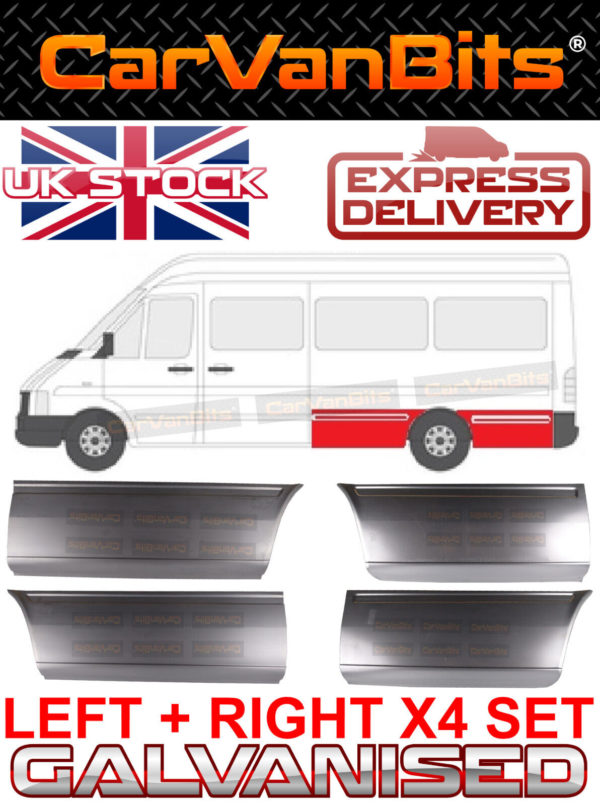 For Sprinter Vw Lt 95 06 Lwb In Front Behind Rear Arch Repair Sill Panel Set 374151283599