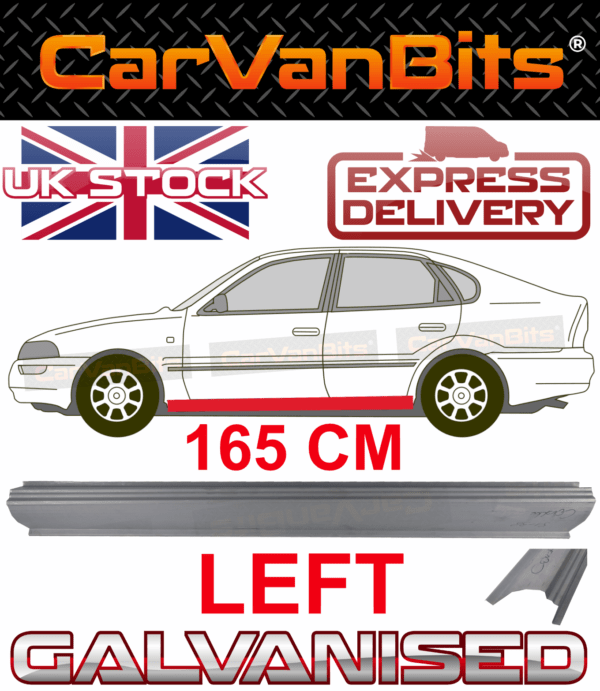 For Toyota Corolla E10 91 98 Saloon Hatchback Estate Sill Repair Body Panel Left 375269910619