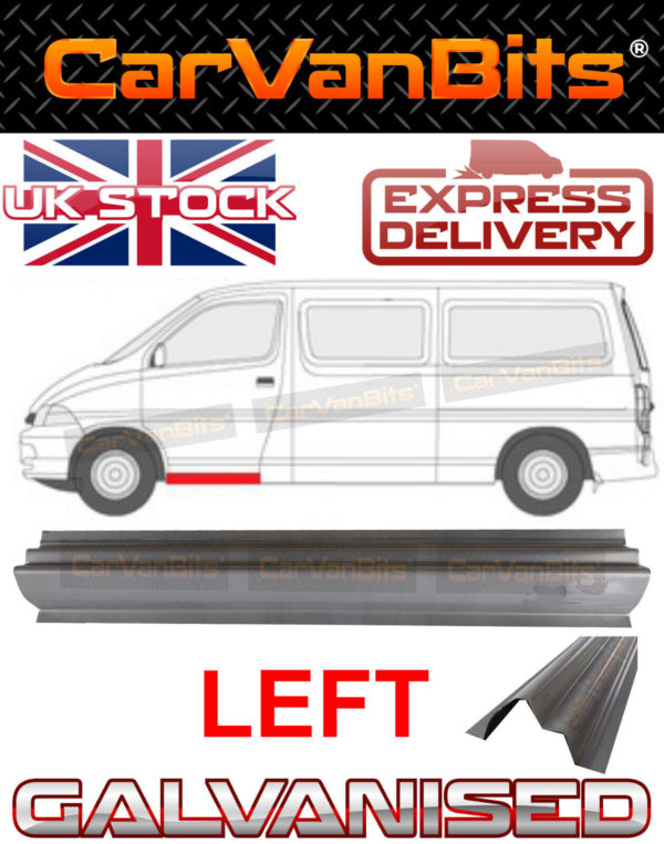 For Toyota Hiace Hi Ace 95 06 Front Sill Repair Doorstep Body Rust Panel Left 374259915819