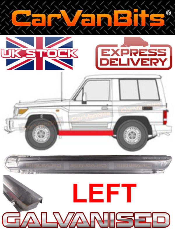 For Toyota Land Cruiser 74 91 2 Door J40 J60 J62 J75 Full Sill Repair Body Panel 374120415059