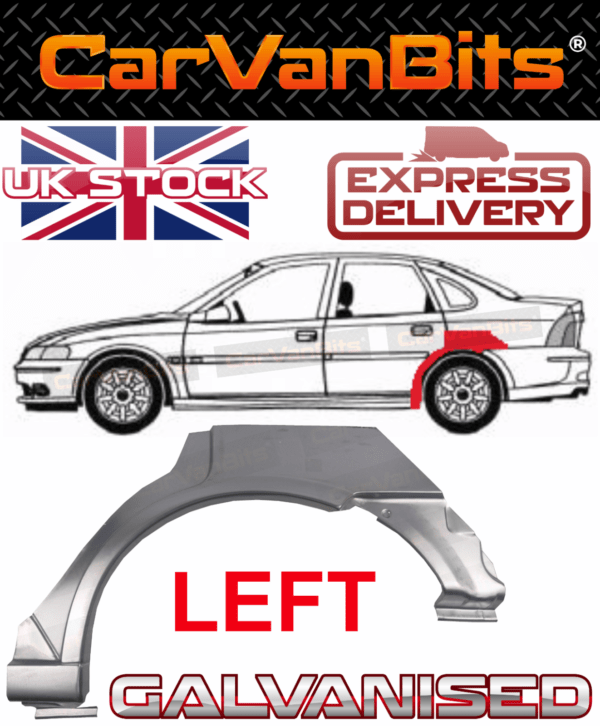 For Vauxhall Opel Vectra B 95 02 4d 5d Rear Wheel Arch Repair Body Panel Left 375152738049