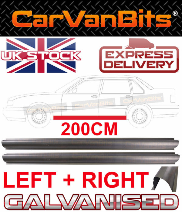 For Volvo 850 91 97 Ls Lw Sill Repair Body Rust Outer Rocker Panel Pair 374953165009