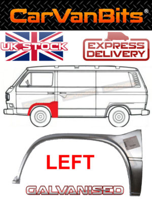 For Vw Transporter T3 79 92 Front Wheel Arch Repair Panel Wing Left Galvanised 373648007789