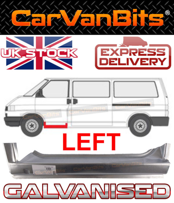 For Vw Transporter T4 90 03 Front Doorstep Sill Repair Panel Outer Left 373665813239