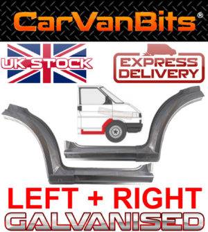 For Vw Transporter T4 90 03 Front Wheel Arch Sill Repair Panel Door Doorstep 373228233979