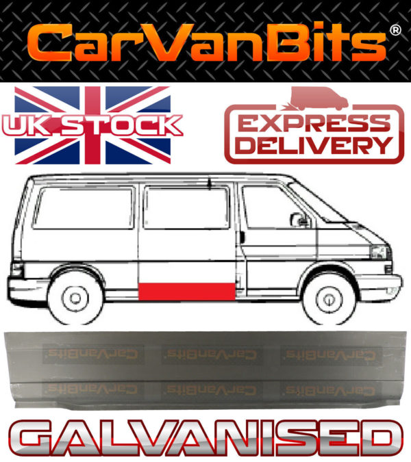 For Vw Transporter T4 90 03 Swb Lwb Lower Body Repair Side Outer Rust Panel 373526876749