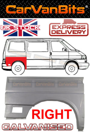 For Vw Transporter T4 Swb 90 03 Rear Quarter Wheel Arch Repair Panel Fender Righ 374020280599